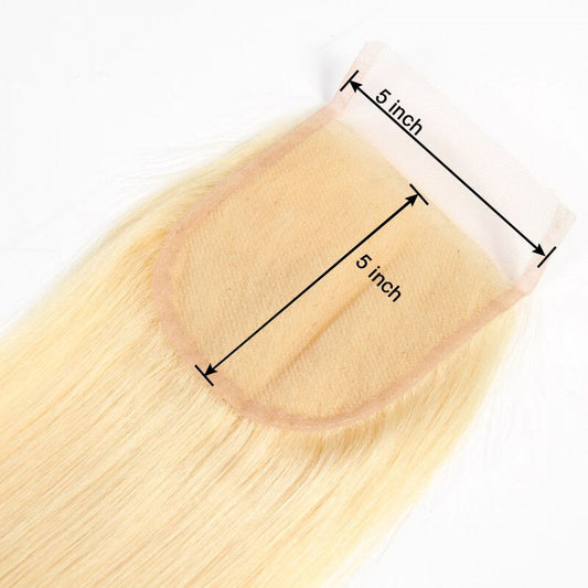 613 HD 5x5 Closure Straight/Bodywave