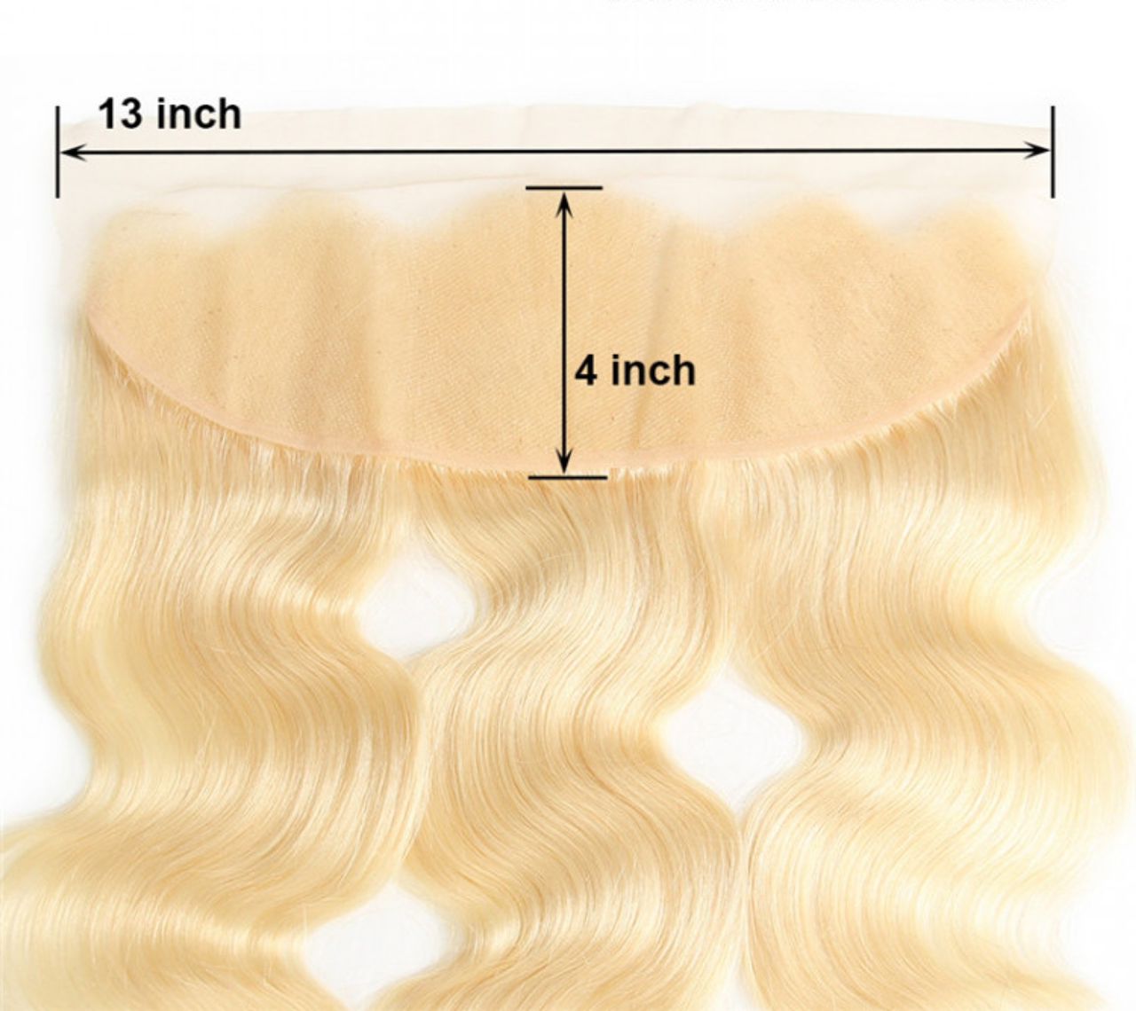 613 HD 13x4 Frontal Straight/Bodywave